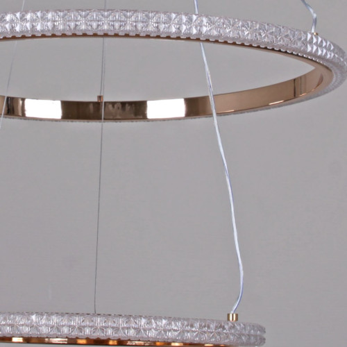 Подвесная люстра Reluce 87090-0.4-02 BK+FG Подвесная люстра Reluce 87090-0.4-02 BK+FG