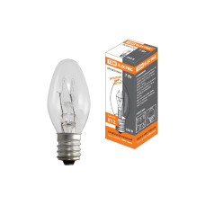 Лампа накаливания TDM Electric Е12 7W прозрачная SQ0332-0054