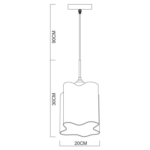 Подвесной светильник Arte Lamp Serenata A3458SP-1AB