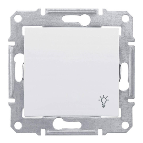 Выключатель кнопочный Свет Schneider Electric Sedna IP44 10A 250V SDN0900321