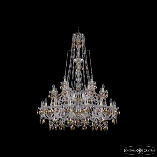 Подвесная люстра Bohemia Ivele Crystal 1411/16+8+4/400/XL-150/2d G K777