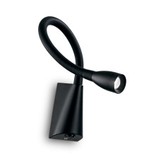Светодиодный спот Ideal Lux Goose AP1 Nero 142692