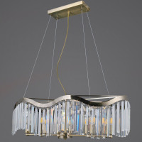 Подвесная люстра Illumico IL3475-10PSQ-25AB ELITE