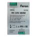 Трансформатор электронный на DIN-рейку Feron LB008 480W 24V IP20 52138