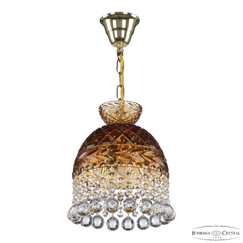 Подвесной светильник Bohemia Ivele Crystal 5478/22 G Amber/M-1F Balls Подвесной светильник Bohemia Ivele Crystal 5478/22 G Amber/M-1F Balls