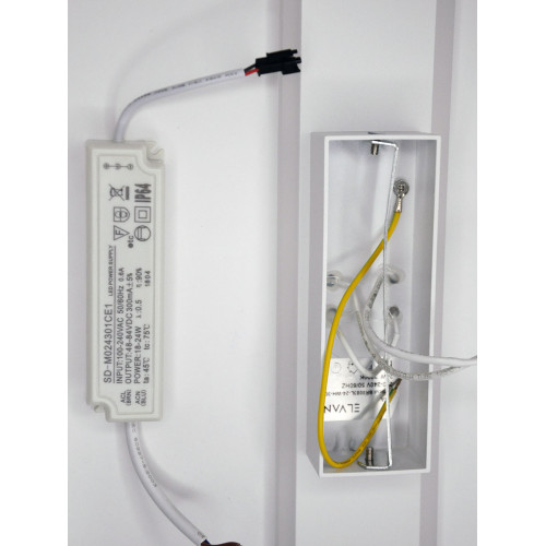 Настенный светильник Elvan GW-8083L-24W-WW-Wh
