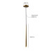 Подвесной светильник Delight Collection MT8863-1H antique brass Подвесной светильник Delight Collection MT8863-1H antique brass