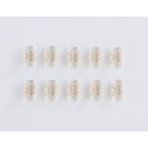 Соединитель прямой Ambrella Light Illumination COB CCT 12/24V для лент 8mm (3 конт.) (10шт. в комплекте) GS6366