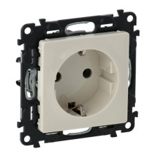 Розетка Legrand Valena Life 116A 250V с/з винтовой зажим слоновая кость 753525
