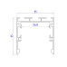 Алюминиевый профиль Ambrella Light Profile System GP2550AL