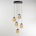 Подвесной светильник Delight Collection MD25090022-5A matt black/champagne Подвесной светильник Delight Collection MD25090022-5A matt black/champagne