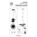 Люстра на штанге Lightstar Zeta 728163