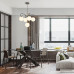 Подвесная люстра Arte Milano Neapolis 273808/4+1 BK/GD