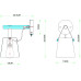 Бра Arte Lamp Thomas A7032AP-1BK