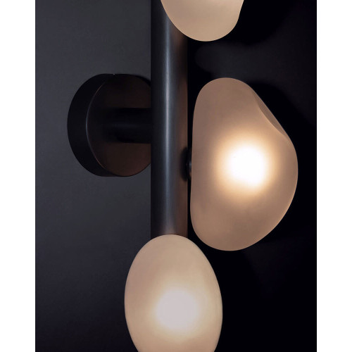 Настенный светильник Delight Collection Matter 5055W/3 black/white Настенный светильник Delight Collection Matter 5055W/3 black/white