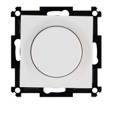 Универсальный диммер 3-500 Вт Led 3-250Вт HV - 500Вт с накладкой белый Jasmart G4012W-500RV