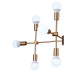 Люстра на штанге Natali Kovaltseva LOFT LUX 75130/8C GOLD