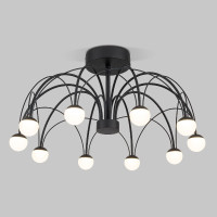 Люстра на штанге Eurosvet Ragno 90035/10 LED черный a069307