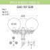 Уличный фонарь Fumagalli Ricu Bisso/G300 3L G30.157.S30.BZE27