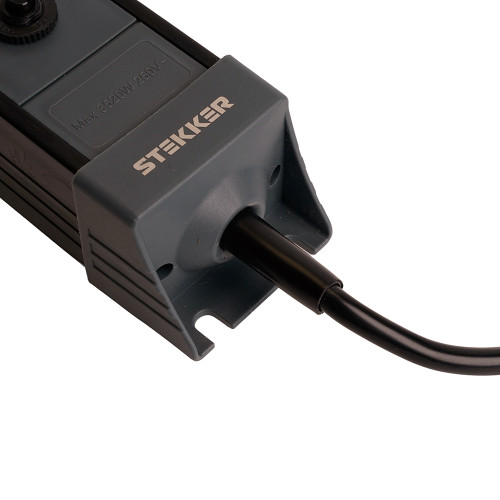 Сетевой фильтр 6-местный с/з Stekker Techno HM22-61-03 50160
