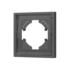 Рамка пластиковая на 1 пост Arlight FRM-TENDO-SFPL-1-GR 054644 Рамка пластиковая на 1 пост Arlight FRM-TENDO-SFPL-1-GR 054644