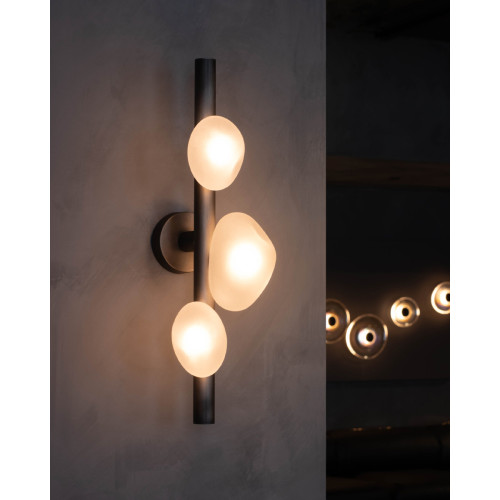 Настенный светильник Delight Collection Matter 5055W/3 black/white Настенный светильник Delight Collection Matter 5055W/3 black/white