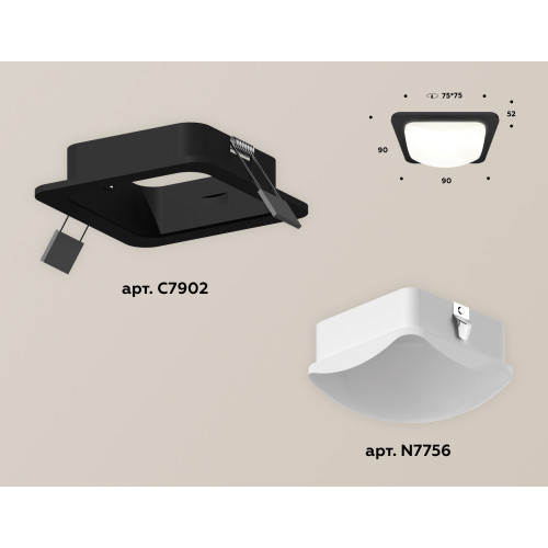 Встраиваемый светильник Ambrella Light Techno XC7902014 (C7902, N7756)