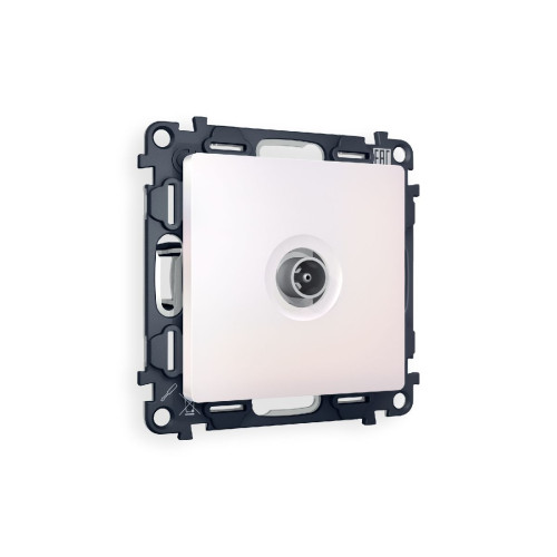 Комплект механизма TV розетки оконечной 50-870 MHz 1dB Ambrella Volt Alfa MA213010