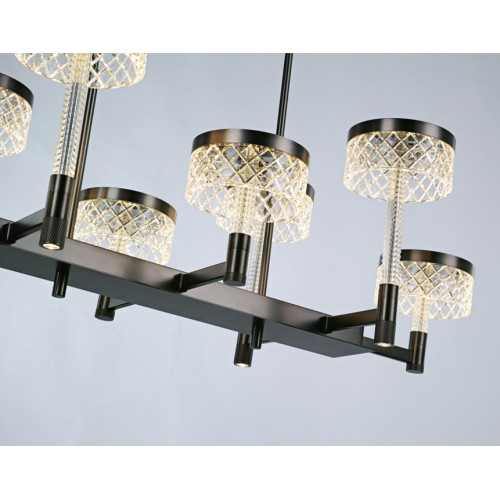 Подвесная люстра Delight Collection MD21020075 MD21020075-8B matt black