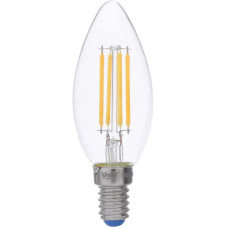 Лампа светодиодная филаментная (UL-00002860) Uniel E14 5W 3000K LED-C35-5W/WW/E14/CL/DIM GLA01TR