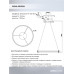 Подвесная люстра Seven Fires Liven SF5023/1P-CR-WT