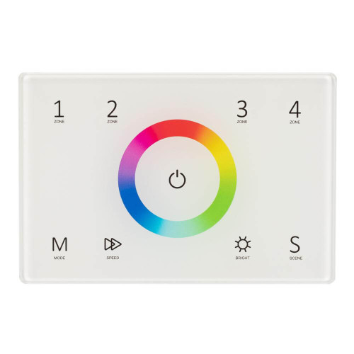 Панель Arlight Sens Smart-P83-RGB White (230V, 4 зоны, 2.4G) 028402