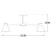 Люстра на штанге Arte Lamp Tyler A1031PL-8WH