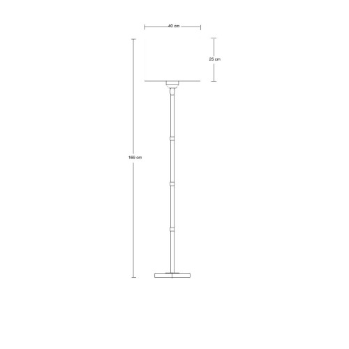 Торшер Arte Lamp Jamie A4090PN-1BK