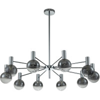 Люстра на штанге Indigo Collana 13015/10R Chrome V000225