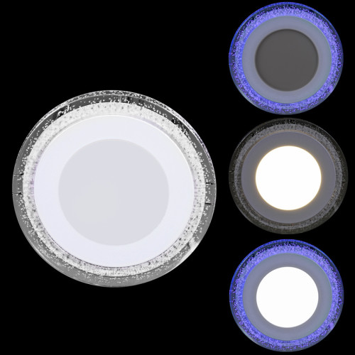 Встраиваемый светильник Reluce 34063-9.0-001QP LED6+3W BL