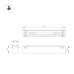 Трековый магнитный светильник Arlight MAG-VIBE-LASER-L197-12W Day4000-MIX (BK, 24 deg, 48V, TUYA Zigbee) 044189