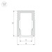 Алюминиевый профиль Arlight SL-MINI-8-H12-2000 BLACK 037106