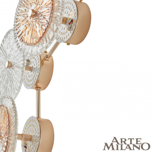 Настенный светильник Arte Milano 4.1252B.D250.H500.LED G