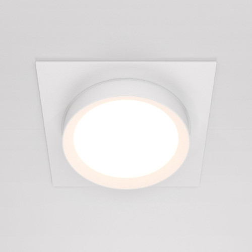 Встраиваемый светильник Maytoni Technical Hoop DL086-GX53-SQ-W