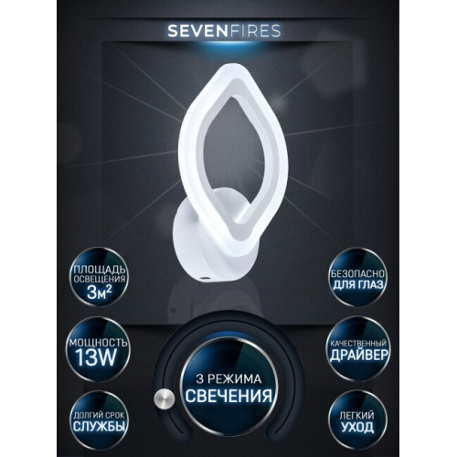 Бра Seven Fires Lorea SF5019/1W-WT