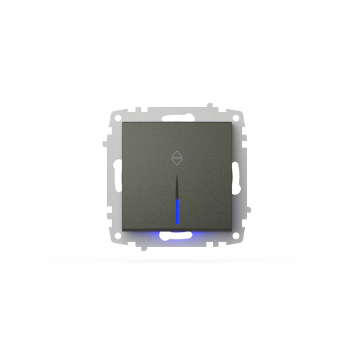 Переключатель с подсветкой ELBI Zena Vega 609-011100-210