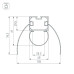 Алюминиевый профиль Arlight ARH-Power-W154-Comfort-2000 Anod 036343