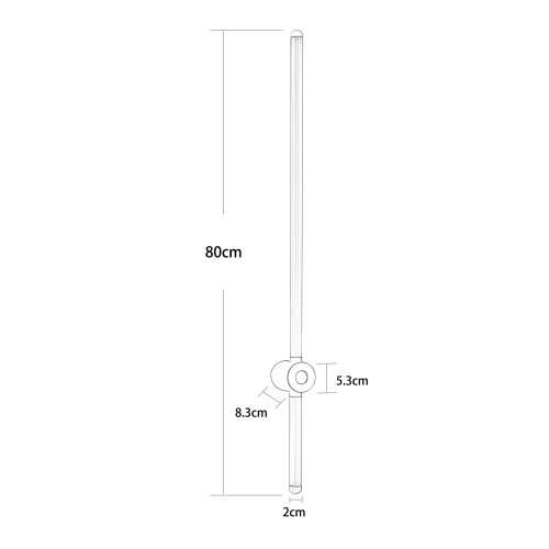 Настенный светильник Arte Lamp Atmos A3616AL-1BK