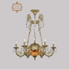 Подвесная люстра Art Classic 31.44.6.KR175SP.250IT.G.Sp.Amber.1C