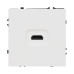 Механизм HDMI розетки Arlight SCT-NOBE-MHD1-SFPL-WH (Белый кварц) 061846