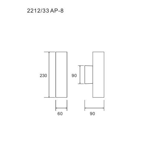 Настенный светильник Divinare Cottero 2212/33 AP-8
