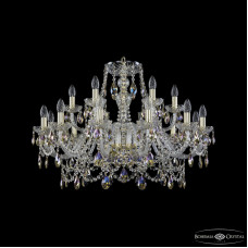 Подвесная люстра Bohemia Ivele Crystal 1411/12+6/300 G K801