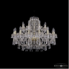 Подвесная люстра Bohemia Ivele Crystal 1403/16+8/300 G