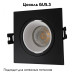 Встраиваемый светильник Denkirs DK3071-BK+WH